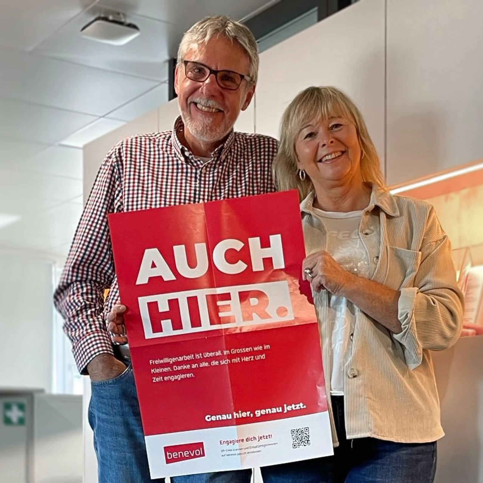 Pro Senectute - AUCH HIER wird Freiwilligenarbeit geleistet