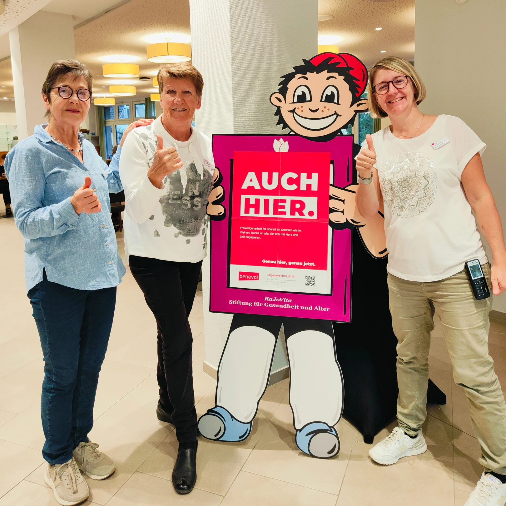 RaJoVita - AUCH HIER wird Freiwilligenarbeit geleistet