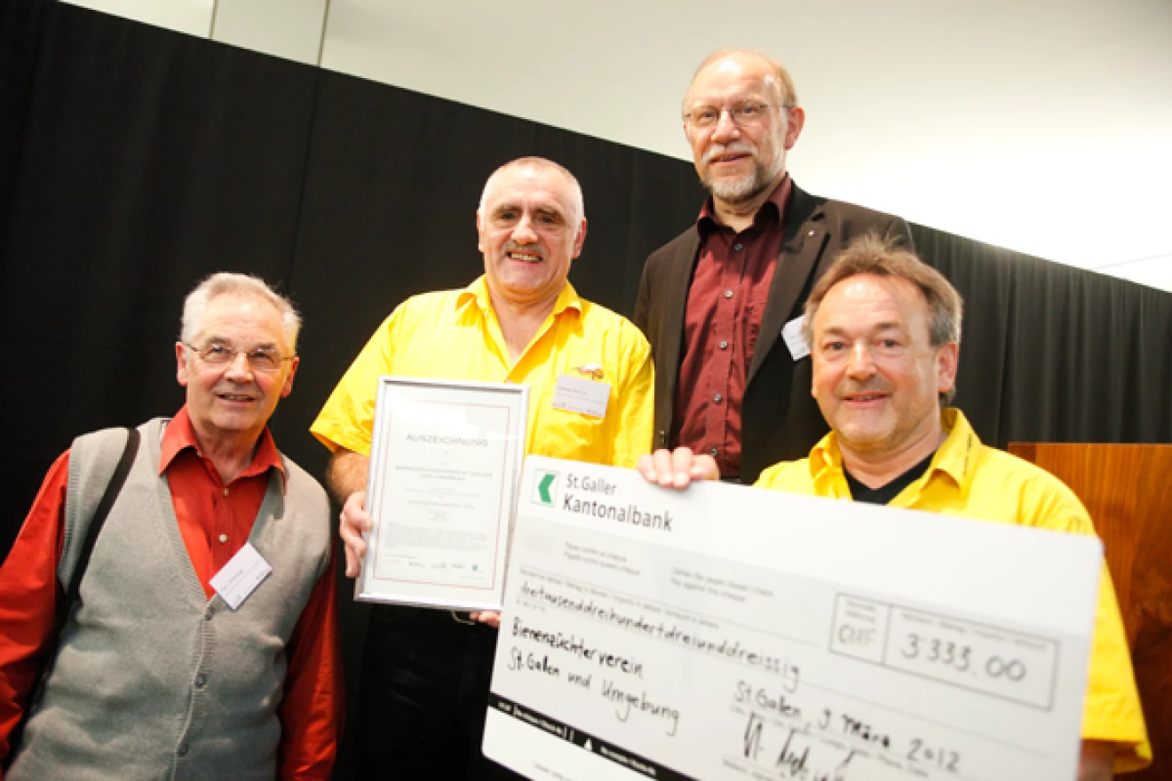 Gewinner Prix benevol 2012 | bienenzuchtverein