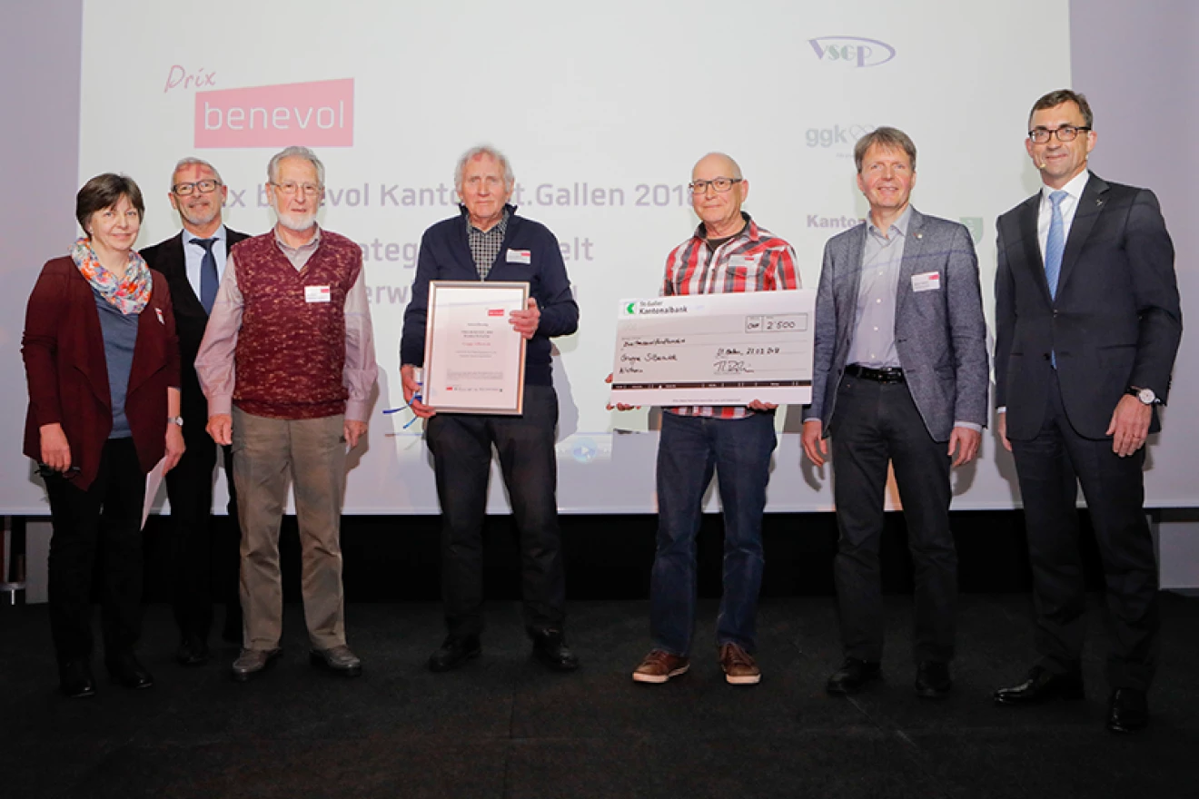 Gewinner Prix benevol 2018 | Silberwide Widnau