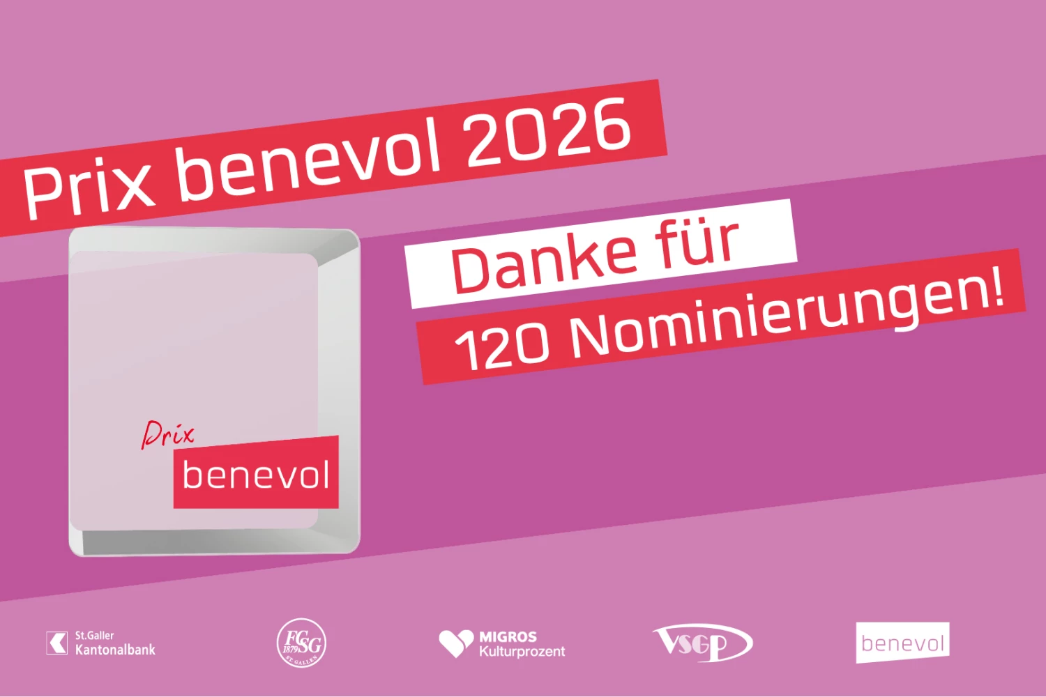 DANKE für 120 Nominierungen