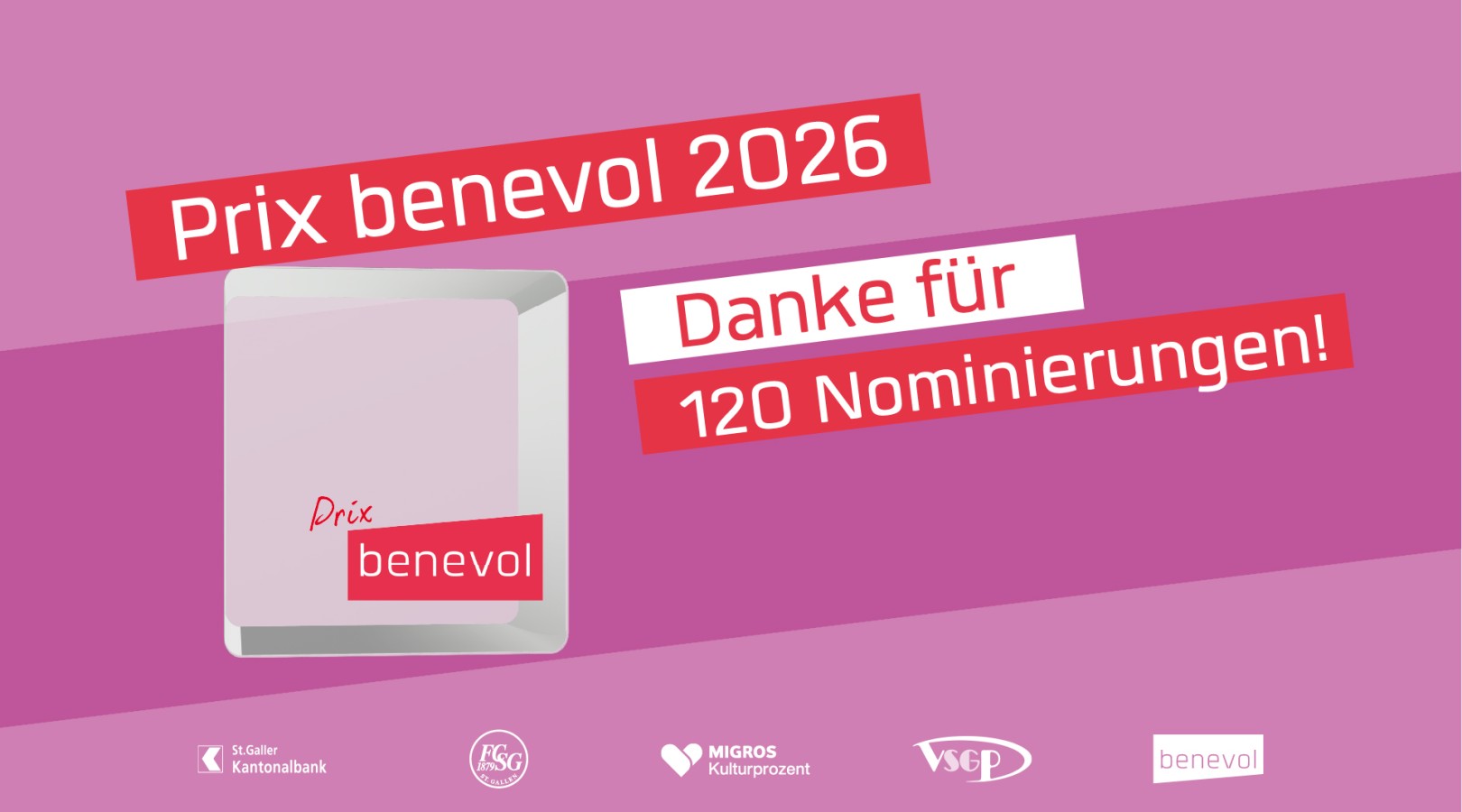 DANKE für 120 Nominierungen