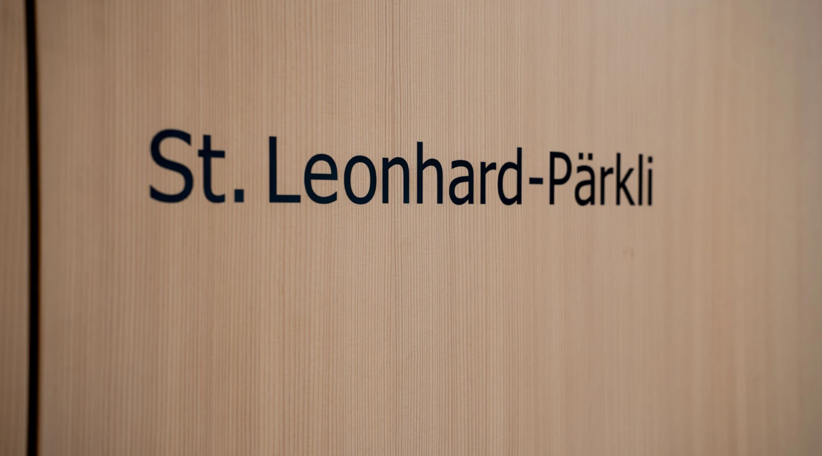 Türbeschriftung St. Leonhard-Pärkli