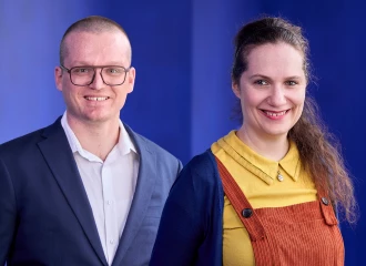 Samuell Steiner und Viola Hofmann benevol Aargau